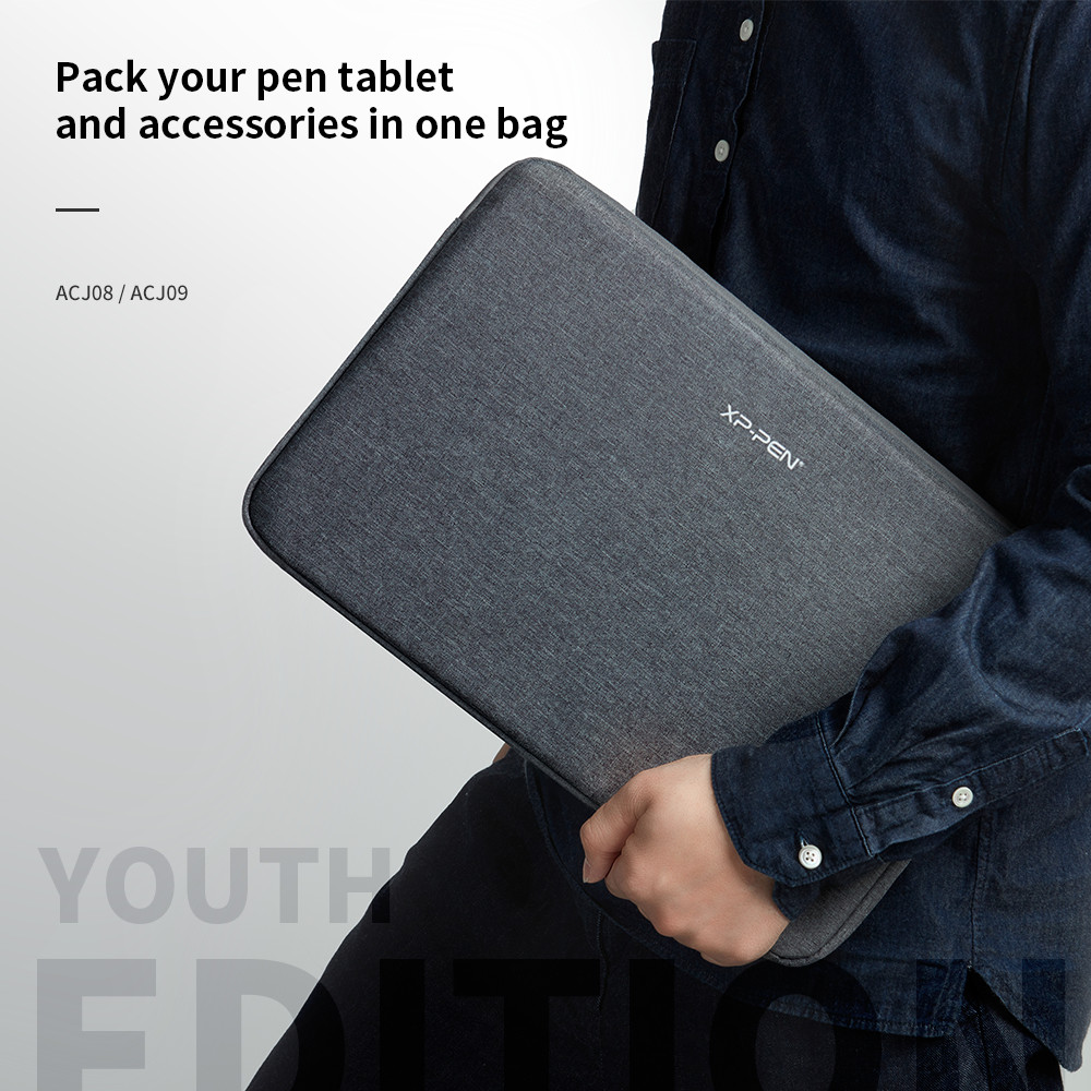

Xppen Protective Case Two Sizes Protective Bag Travel Case For Drawing Tablet 6 7 8 9 10 Inch
