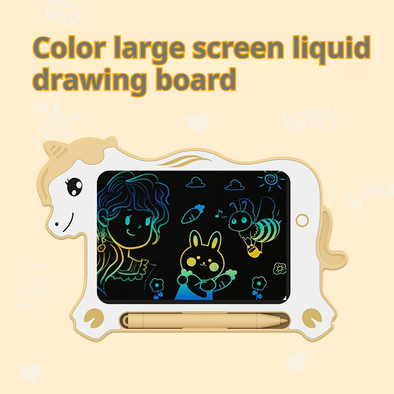 

Unicorn Children'S Lcd Drawing Board Toddler Toys Educational Learning Kids Toy Lcd Writing Tablet