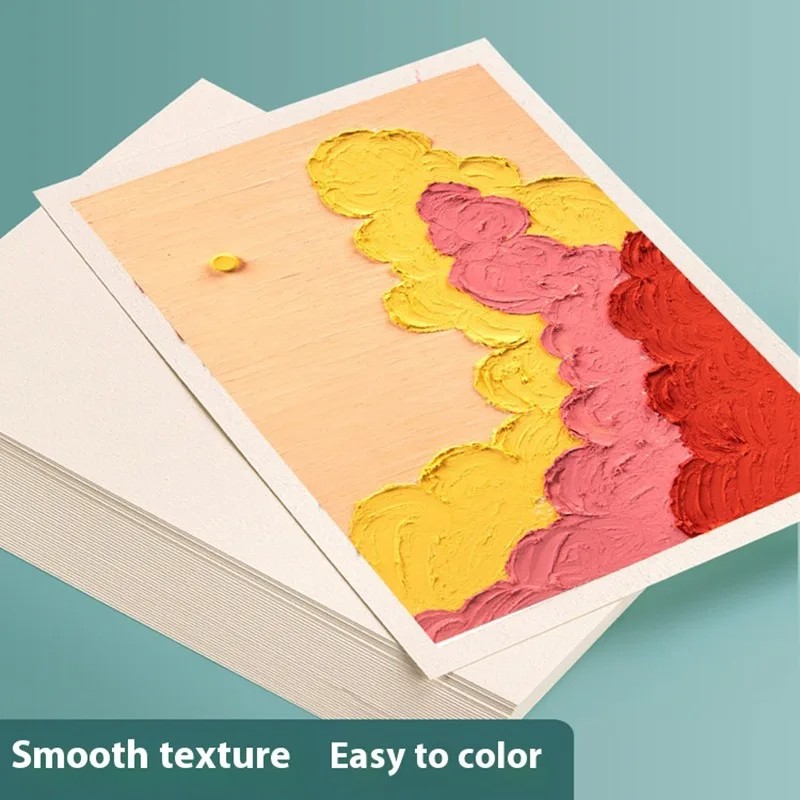 

200Gsm Oil Pastel Paper Oil Painting Stick Special Paper Blank Drawing A4 Chalk Coloring Crayons