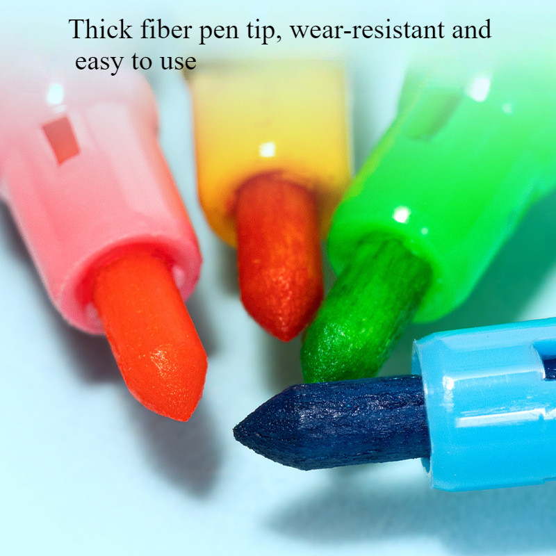 

Washable Markers Set For Kids, 12/24/36/48 Art Colors Drawing Pen For Toddlers Gift,Safe And