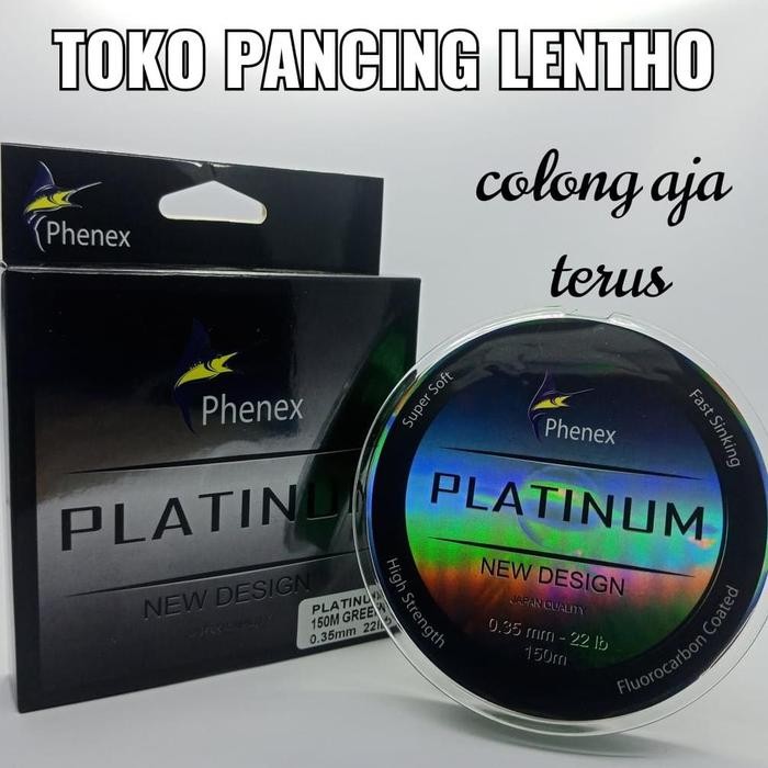 Yuk Beli Senar Platinum / Senar Phenex Platinum / Senar Pancing
