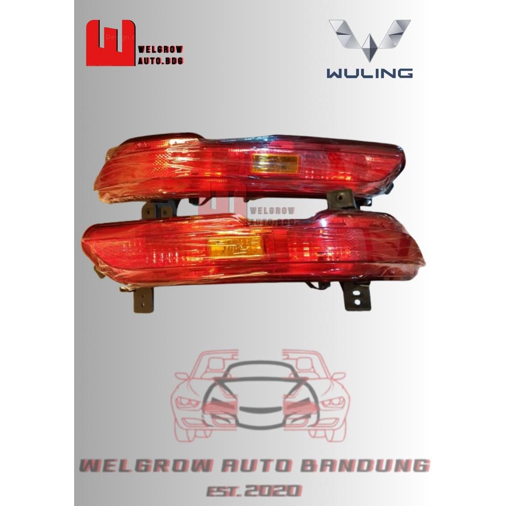 23616136 / 23616137 - LAMPU REFLEKTOR BUMPER BELAKANG (LH/RH), WULING CORTEZ