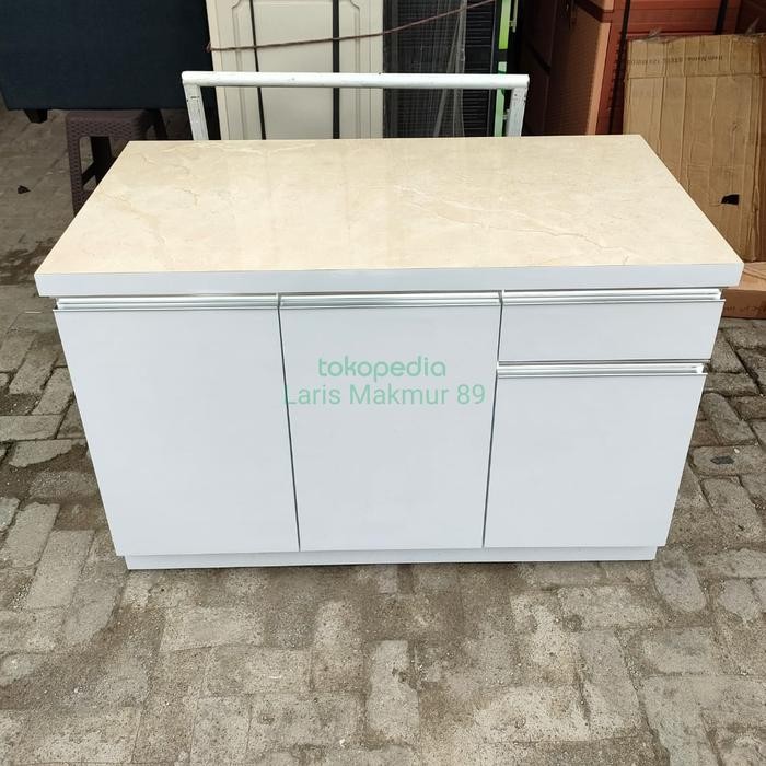 Terbaru Kitchen Set Dapur / Meja Kompor / Lemari Dapur Top Granit Tile