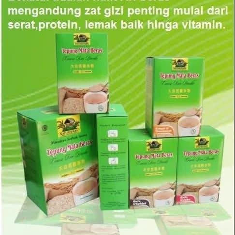 

NATURE FARM BEKATUL COARSE RICE POWDER - TEPUNG MATA BERAS MERAH