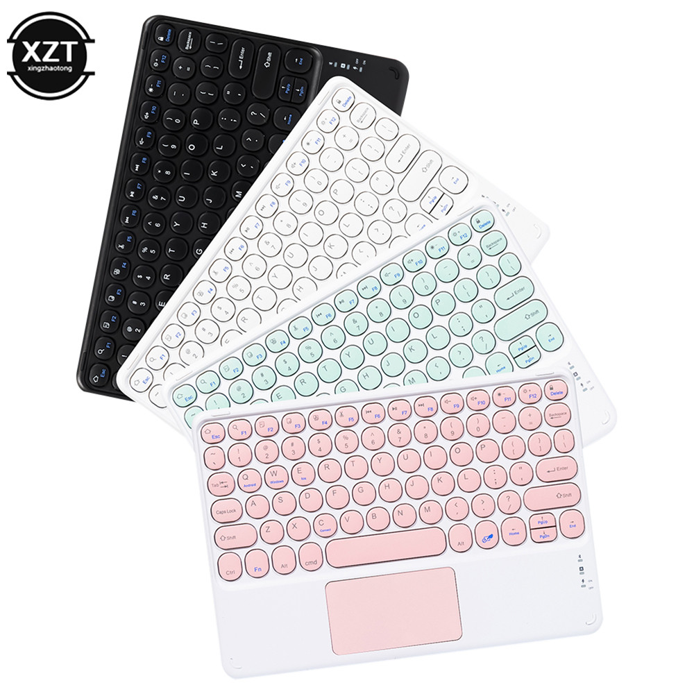 Mini Bluetooth-compatible Keyboard For Ipad IOS Android Mobile Phone Tablet Wireless English/Russian