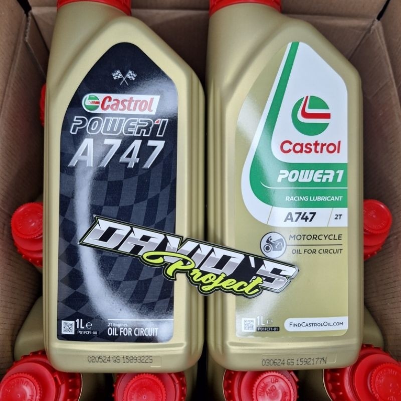 Yukngegas Oli Samping Motor 2T Castrol Power1 A747 1L