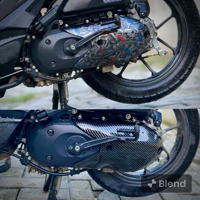 Mister Gear Cover Cvt Carbon Beat Delux Scoopy / Cover Cvt Beat Carbon Cover Cvt Scoopy Carbon Cover