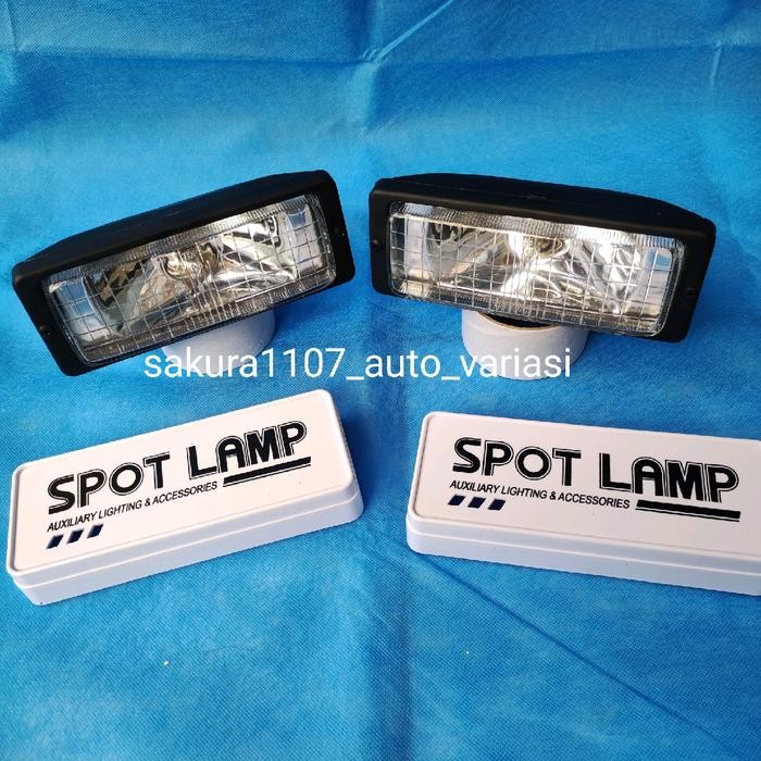 Yukngegas 2Pc, Lampu Bumper Foglamp Universal Untuk Mobil Kijang Super, Kijang Grand, Sll
