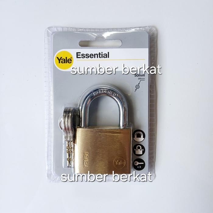 Gembok yale 50mm pendek/ gembok yale 50mm pendek essential
