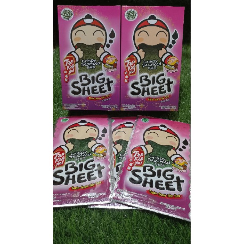 

TaeKaeNoi nori 1 box isi 12pcs*3.2gr halal MUI