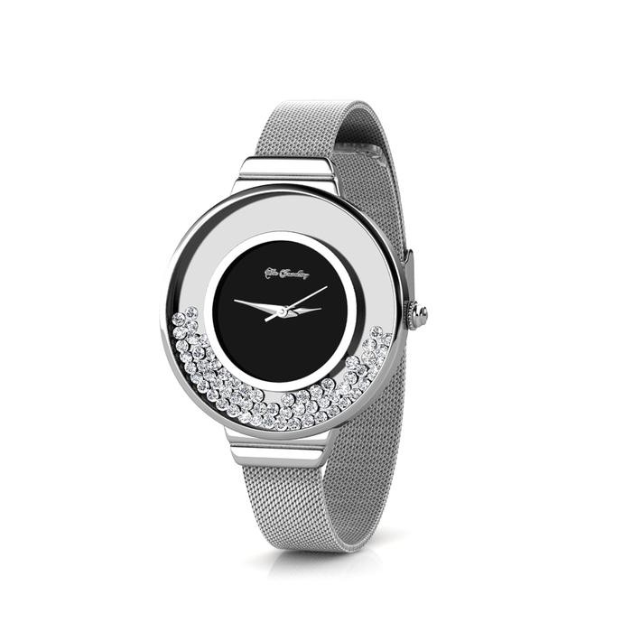 Femmora- Crystaline Watch - Jam Tangan Crystal By Her Jewellery
