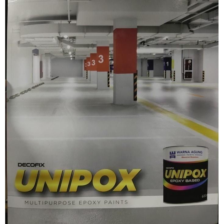 Auradeko Cat Lantai Epoxy Based Dua Komponen Cat Untuk Lantai Beton,Besi,Baja,Kayu,Grc-Decofix