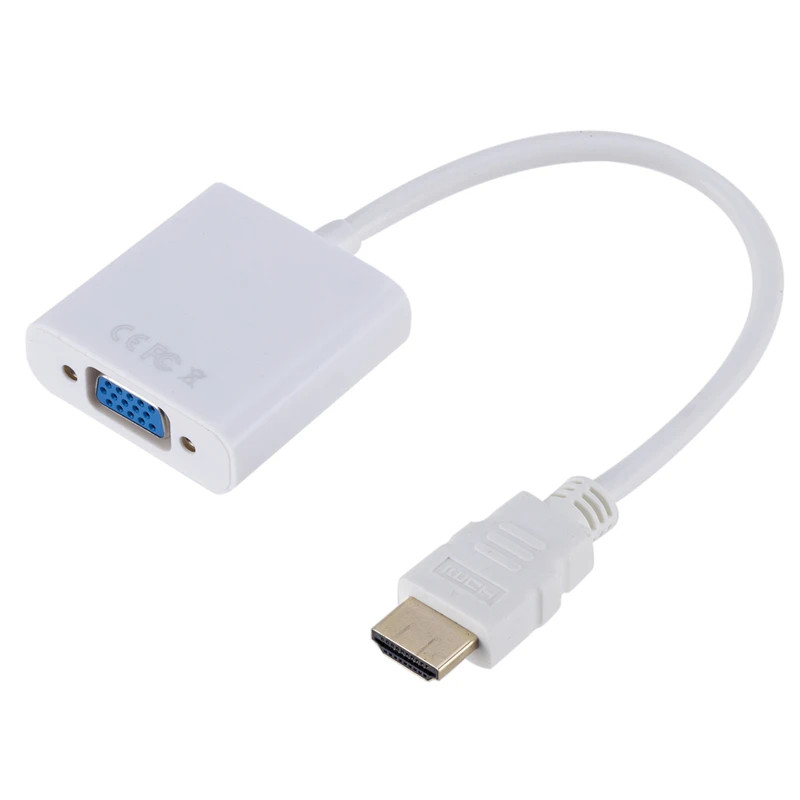 1080P HDMI-compatible to VGA Adapter Digital Analog HDMI-compatible Male To Famale VGA Cable Convert
