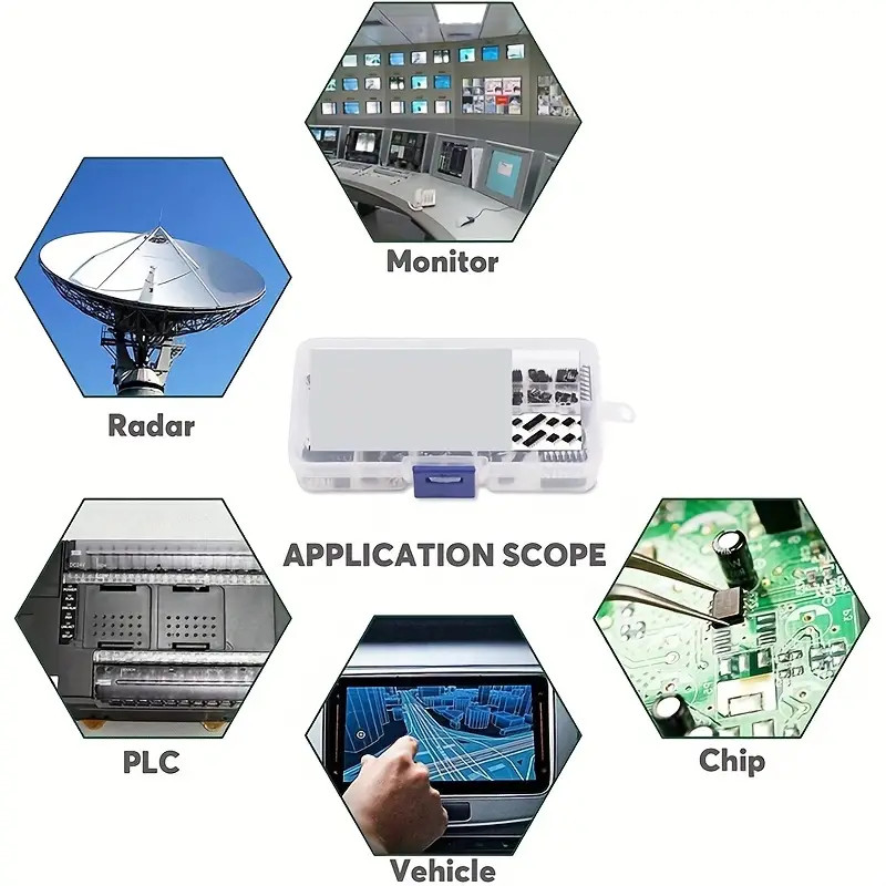 IMPORT 85PCS INTEGRATED CIRCUIT CHIP KIT 10 SPECIFICATIONS IC-NE555 IC-LM324 IC-LM358 DIP SINGLE