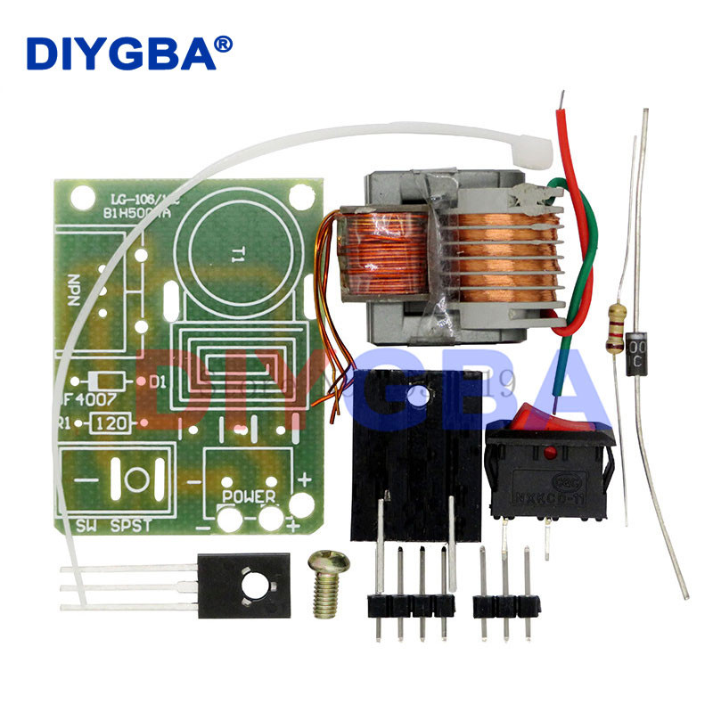 IMPORT 15KV HIGH FREQUENCY DC HIGH VOLTAGE ARC IGNITION GENERATOR INVERTER BOOST STEP UP 18650 DIY