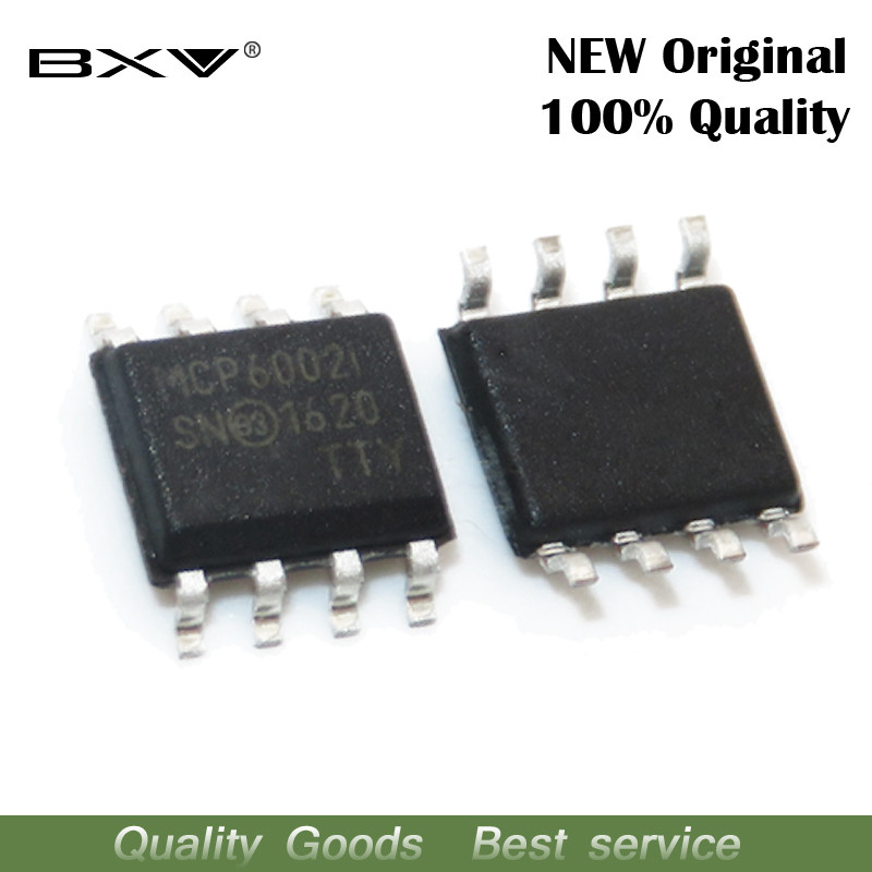 IMPORT 10PCS MCP6002-I/SN SOP8 MCP6002-I SOP MCP6002 SOP-8 SMD NEW AND ORIGINAL IC