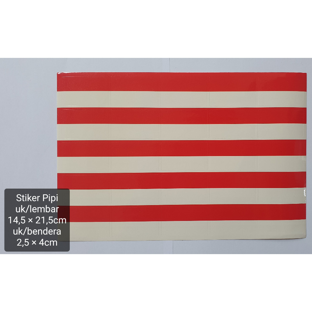 

Sticker Pipi Merah Putih ISI 35dan 25 PCS Tempelan Pipi Bendera TERMURAH Sticker Hut RI 17 Agustus