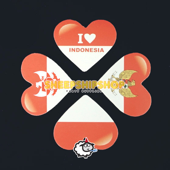 

ECERAN STIKER BENDERA 3.5 X 2.5 CM / Stiker Pipi Bendera Merah Putih Dirgahayu HUT RI 17 Agustus