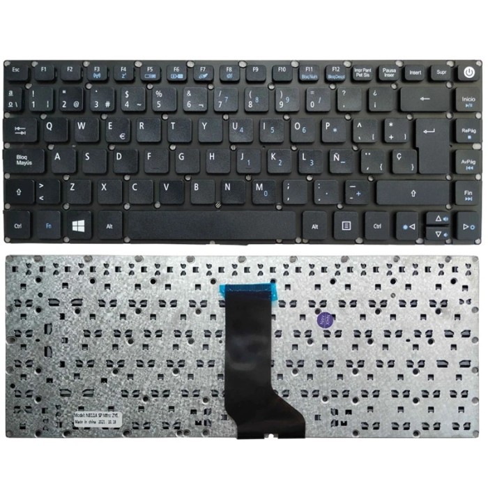 NEW Spanish SP Laptop keyboard for Acer Aspire E5-475G E5-475 E5-476G