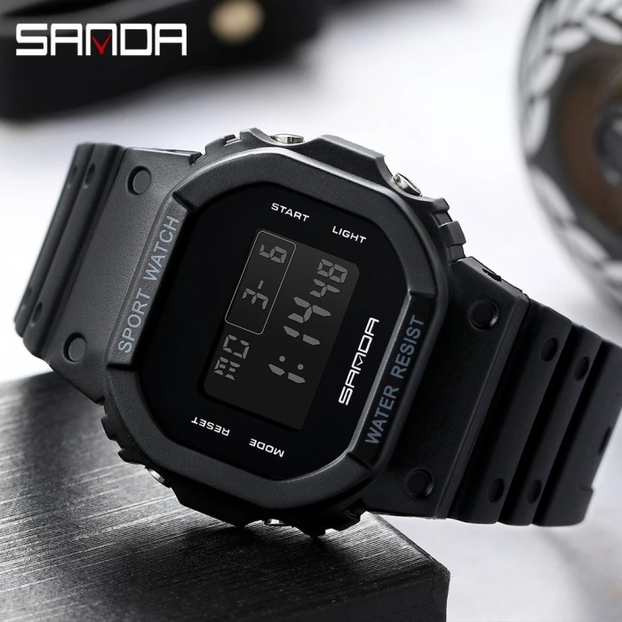 SANDA G Style Digital Watch Men Waterproof Ms Watch Sport Men