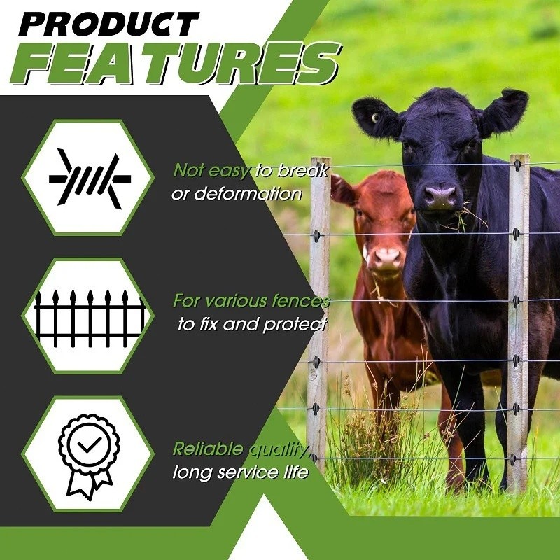 Baru 50Pcs/Set Isolator Pagar Listrik Electric Fence Insulator Pagar Listrik Insulator Pagar Listrik