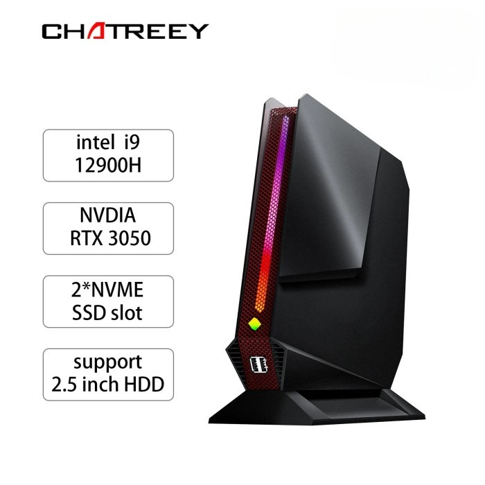 Chatreey G2 Mini PC Intel Core i9 12900H i7 12700H With Nvidia RTX