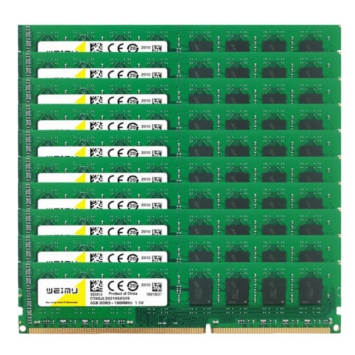 4GB 8GB 10PCS DDR3 1066MHz 1333MHz 1600MHz PC3 1.5V 240 pins Desktop
