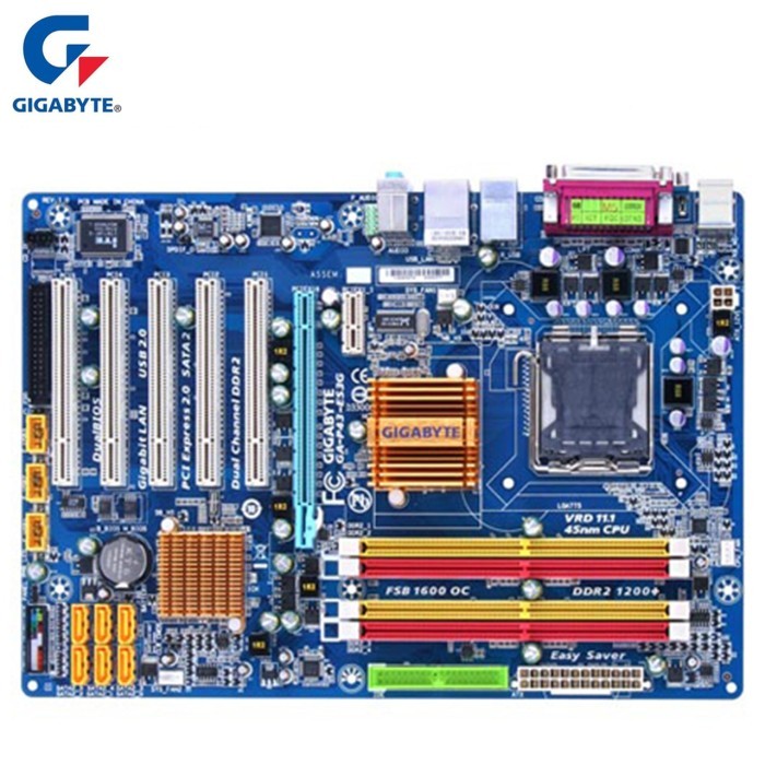 Gigabyte GA-P43-ES3G 100% Original Motherboard LGA775 DDR2 USB2.0 16G