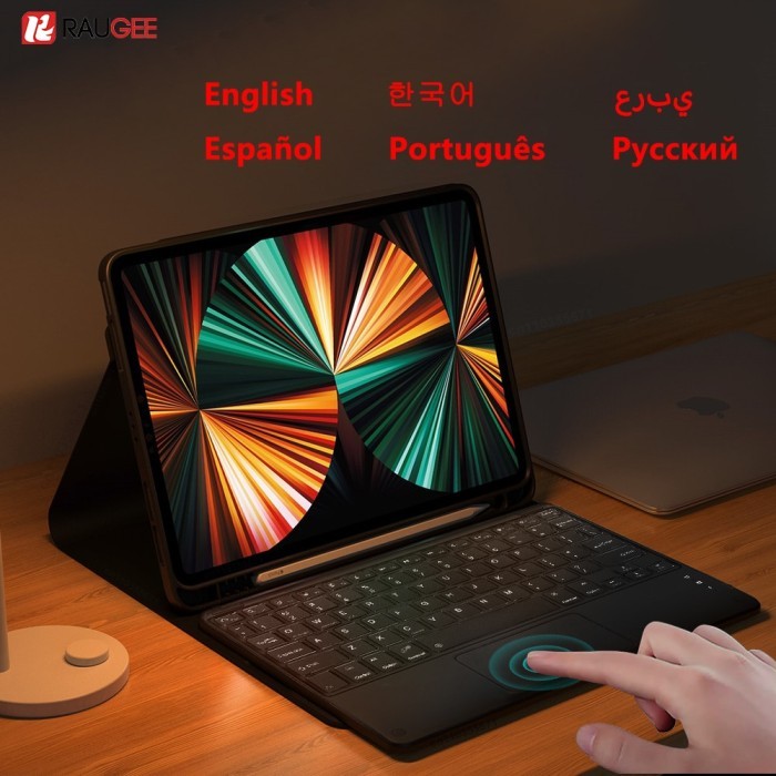 Keyboard For iPad Pro 12.9 11 2021 Magic Case For iPad 7th 8th 9th