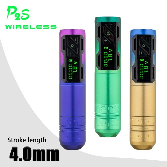 4.0mm Stroke EZ Portex Gen 2S Wireless Battery Tattoo Pen Machine