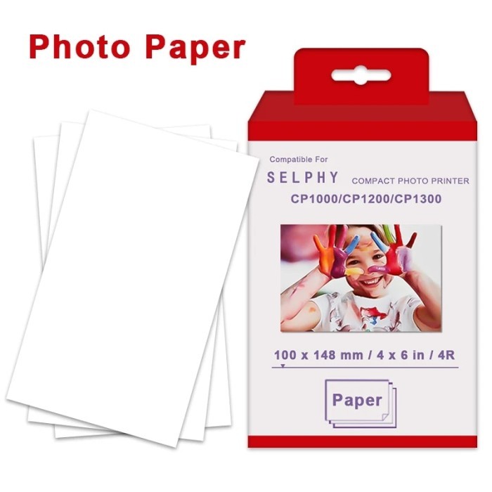 Photo Paper Compatible Canon Selphy CP1300 CP1200 CP1000 CP910 CP900