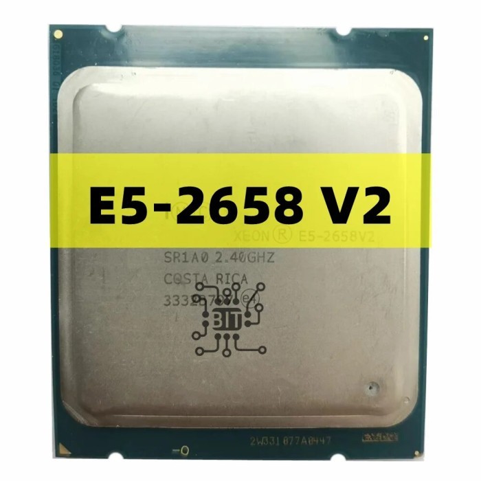 Xeon E5-2658 V2 E5-2658V2 SR1A0 2.40GHz 10-core 25MB 95W LGA2011 E5