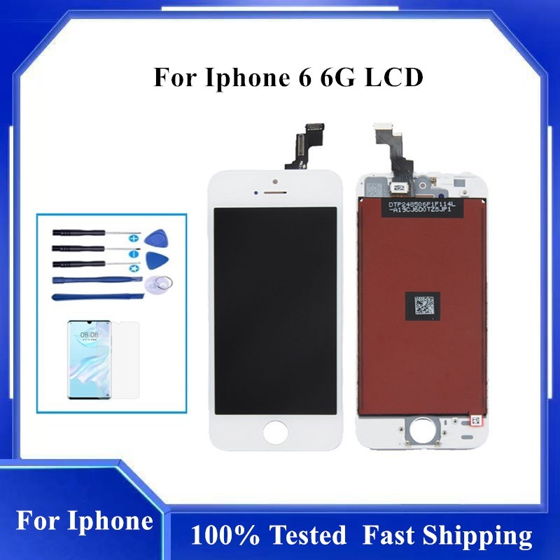 Brand New 100% Tested For iPhone 6 A1459 A1586 A1589 LCD Assembly Touch Screen LCD Display For iPhon