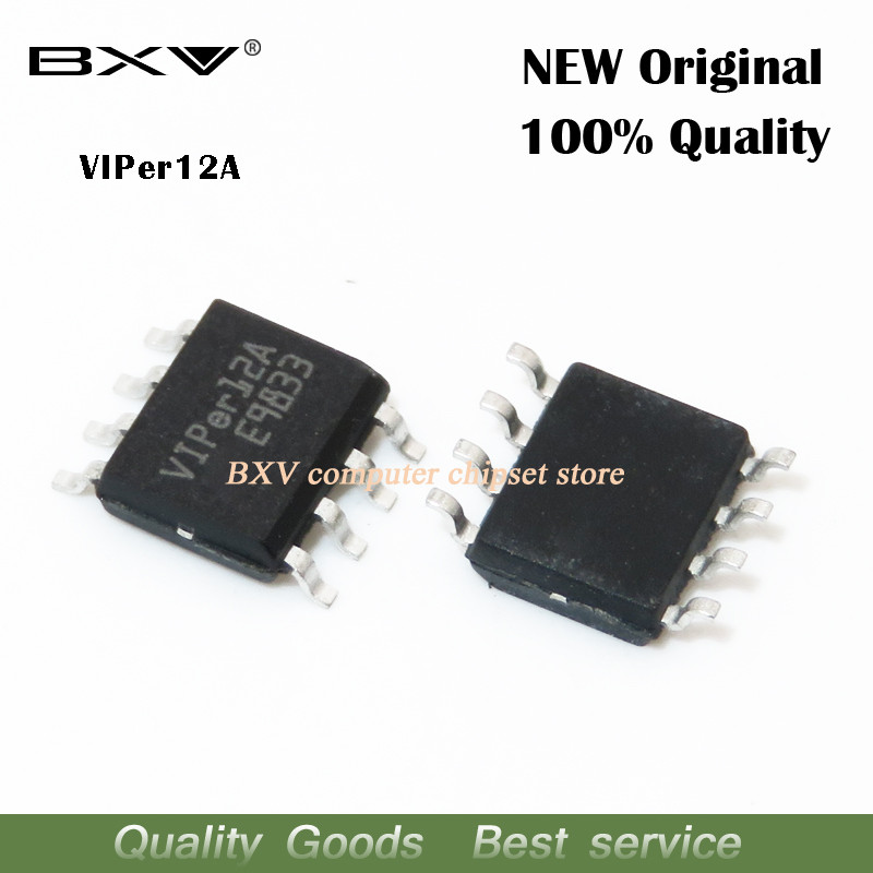 IMPORT 5PCS VIPER12A SOP8 VIPER12 SOP 12A SOP-8 SMD VIPER12AS VIPER12ASTR NEW ORIGINAL
