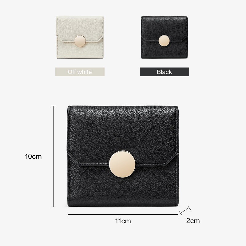 BOSTANTEN DOMPET MINI WANITA DOMPET KOIN PU GANTUNGAN KUNCI DOMPET KOIN