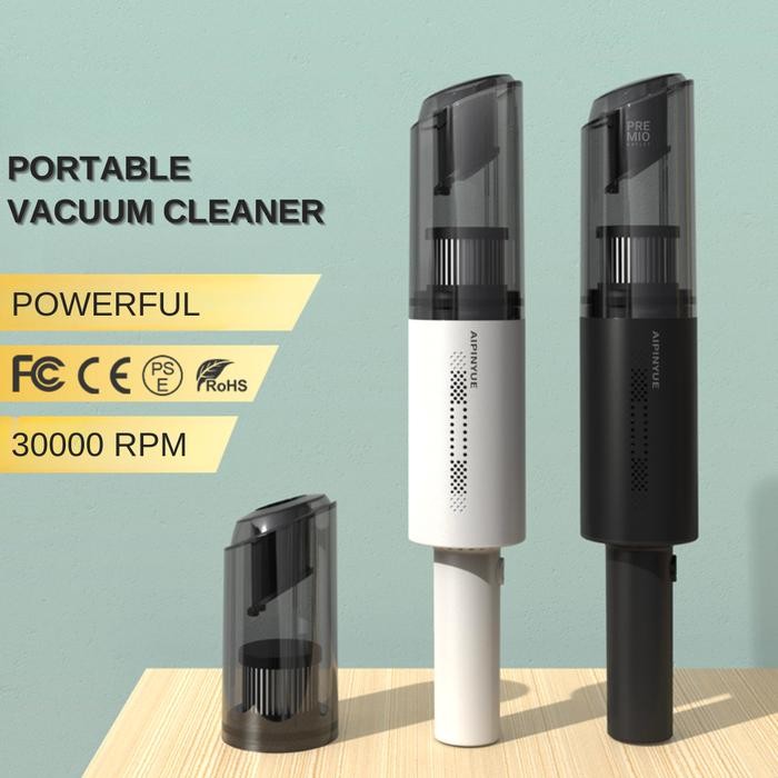 CZ- PREMIO Mini Vacuum Cleaner Penyedot Debu Mobil Rumah Portable Wireless