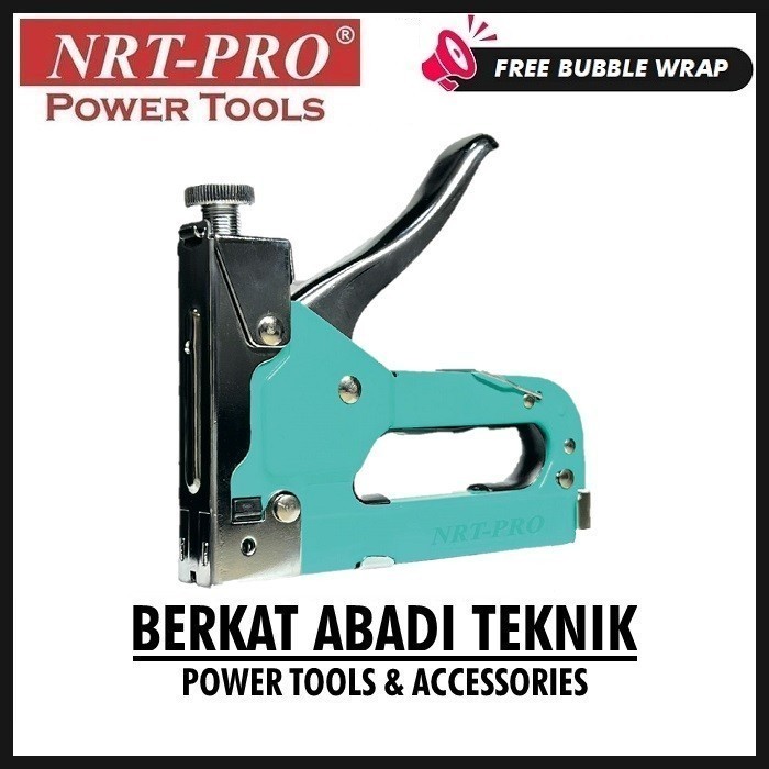 

NRT-PRO Staples 3 In 1 Stapler Paku Tembak Manual Gun Tacker Jok Motor Hekter