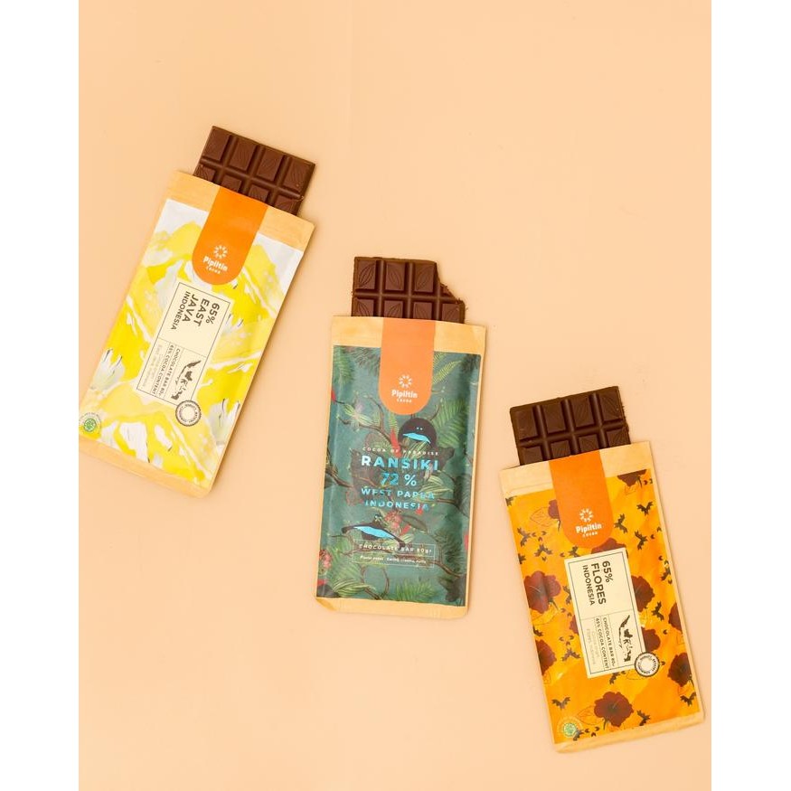 

Pipiltin Cocoa Chocolate - Chocolate Package 3 Bar 80gr Terlaris