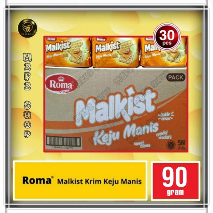 

Roma Biskuit Malkist Krim Keju Manis - 115 gr (Harga Karton) Terlaris