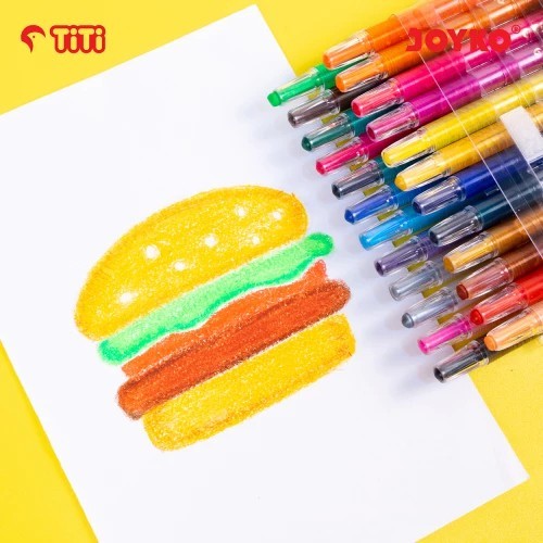

[READY] Twist Crayon Joyko TiTi TWCR-12S Panjang Krayon Putar 12 Warna - SHSNP