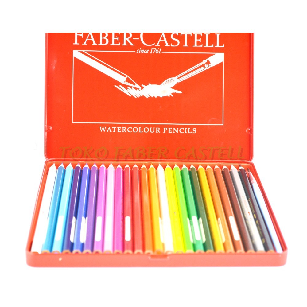 

[READY] Pensil Warna Faber Castell / Tin Case 36 Warna / Classic Colour Pencil / Ukuran Long