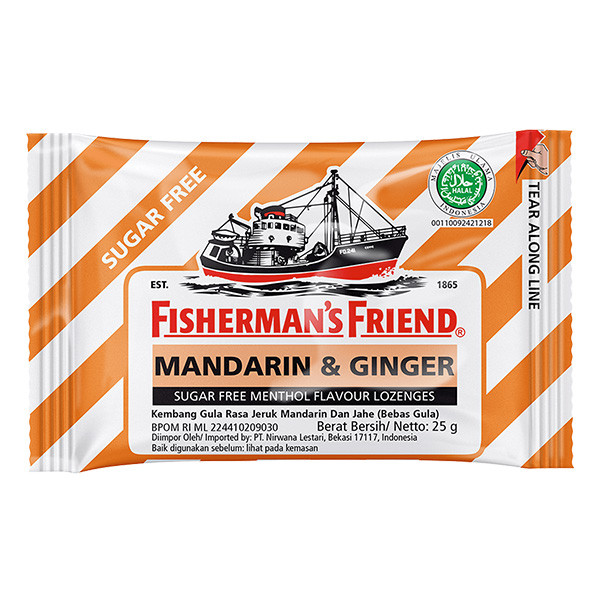 

FISHERMAN'S FRIEND SF MANDARIN GINGER 25 GR