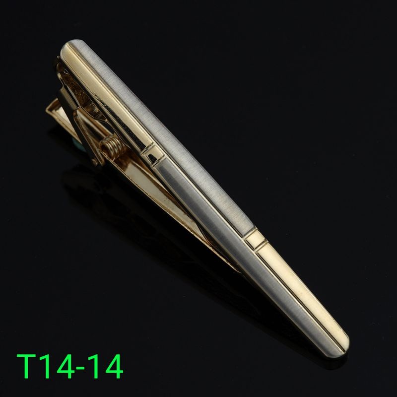 Penjepit Dasi Pria Tie Clip Jepit Dasi T14 Import Premium