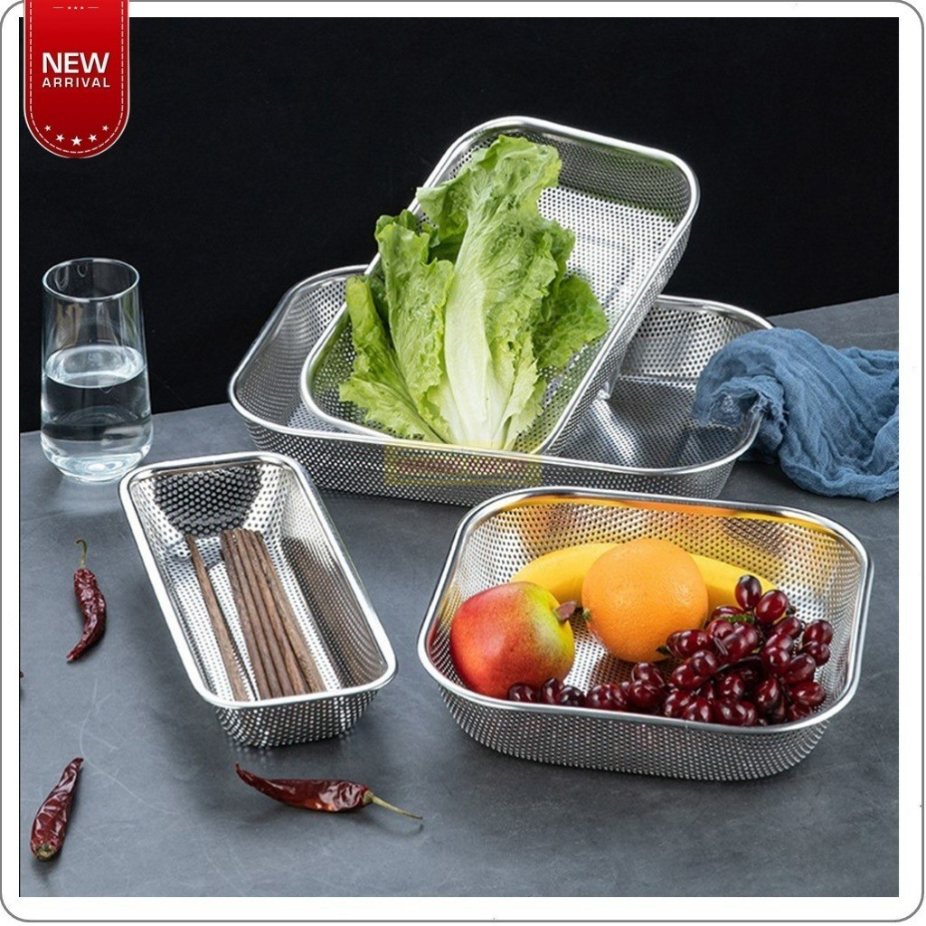 Saringan Penggorengan Besar Teh Estetik Multifungsi Santan L5E9 Jumbo Minyak Goreng Plastik Panci Ku