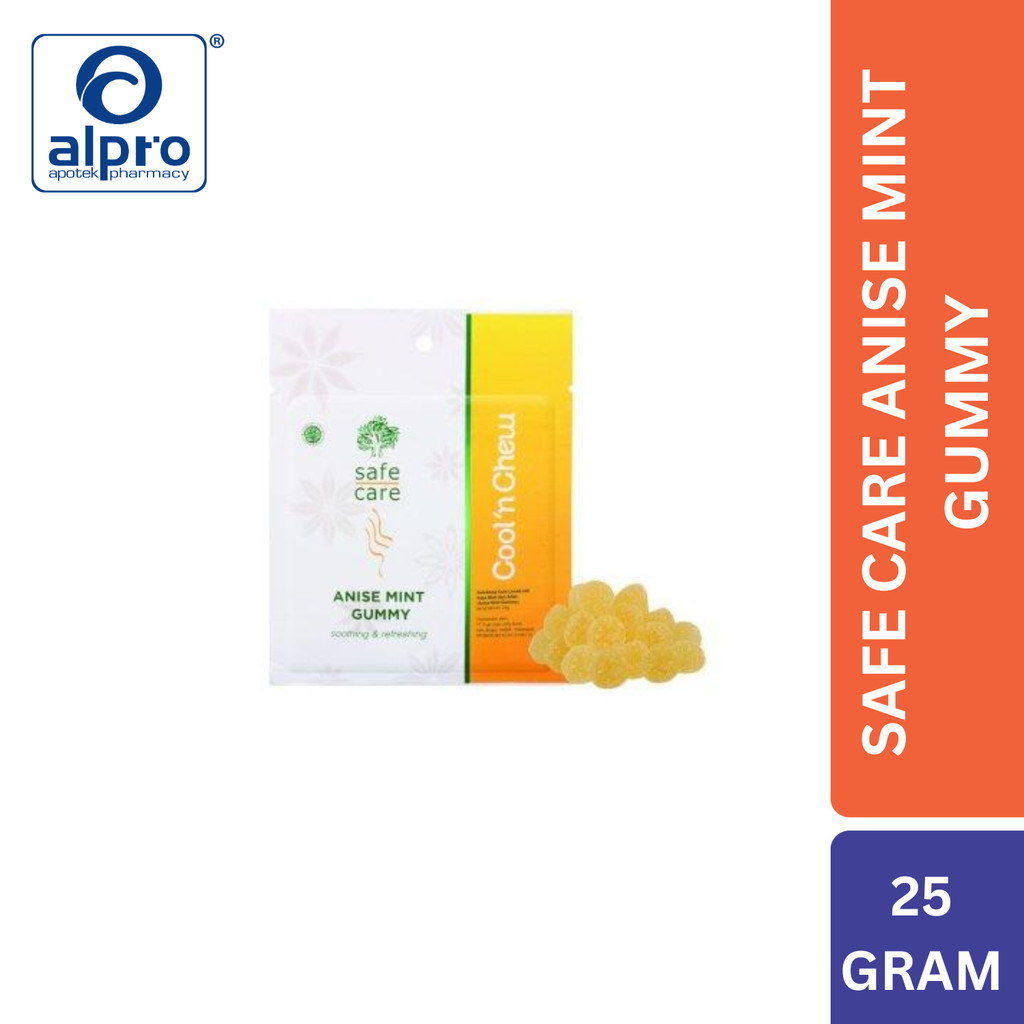 

Safe Care Anise Mint Gummy 25G