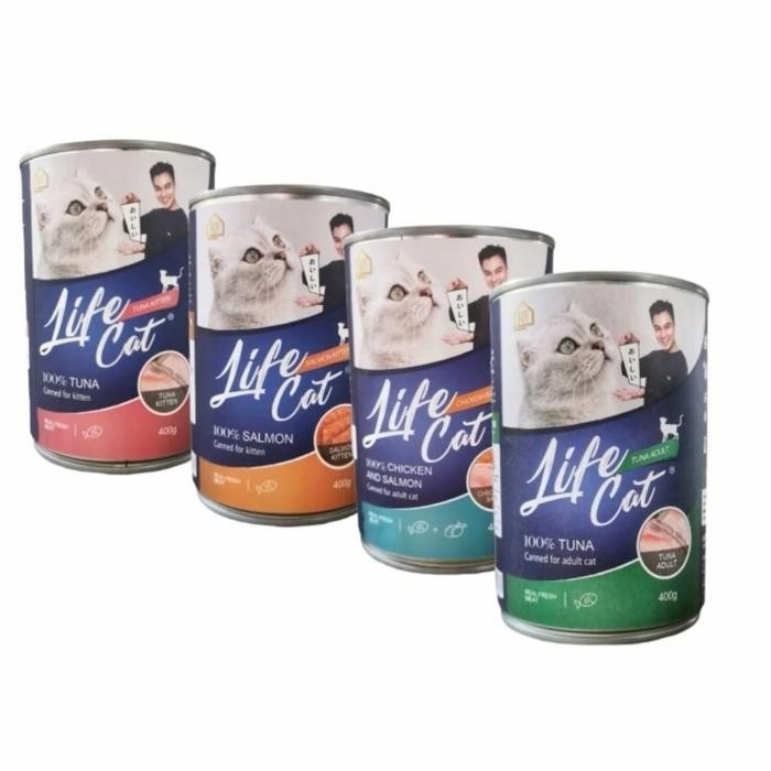 Pawfect Grooming Makanan Kucing Life Cat Kaleng 1 Dus Life Cat Dus 1 Box Life Cat Dus