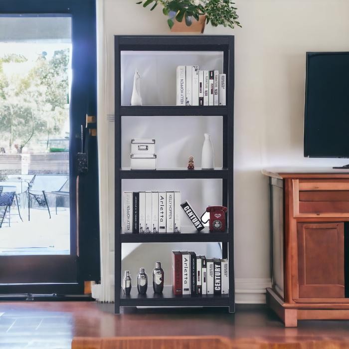 AZKO Krisbow Rak Besi 5 Tingkat - Hitam