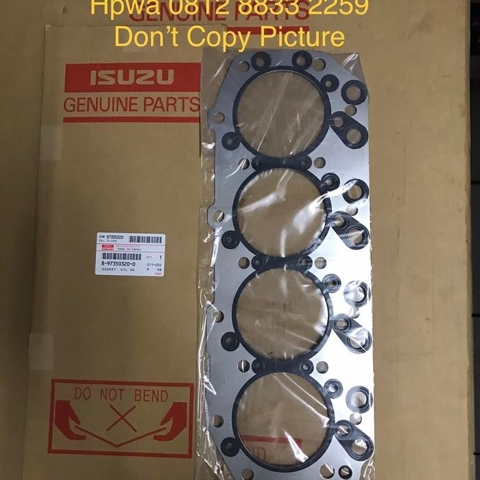 Packing Gasket Cylinder Head Panther 2500 Cc 4Ja 4Ja1T Elf 4Jb 4Jb1T Kode 062