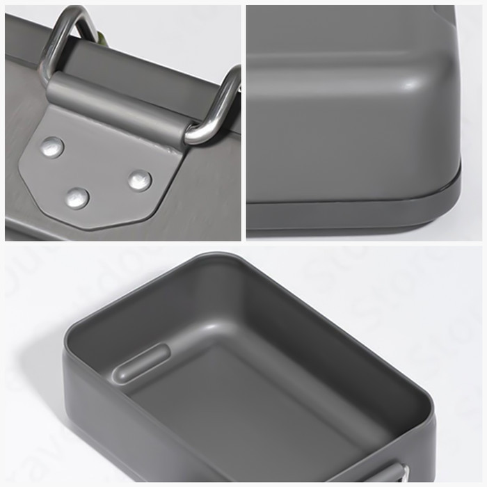 (Expert) Kotak Makan Naturehike NH21CJ011 Aluminium Alloy Lunch Box