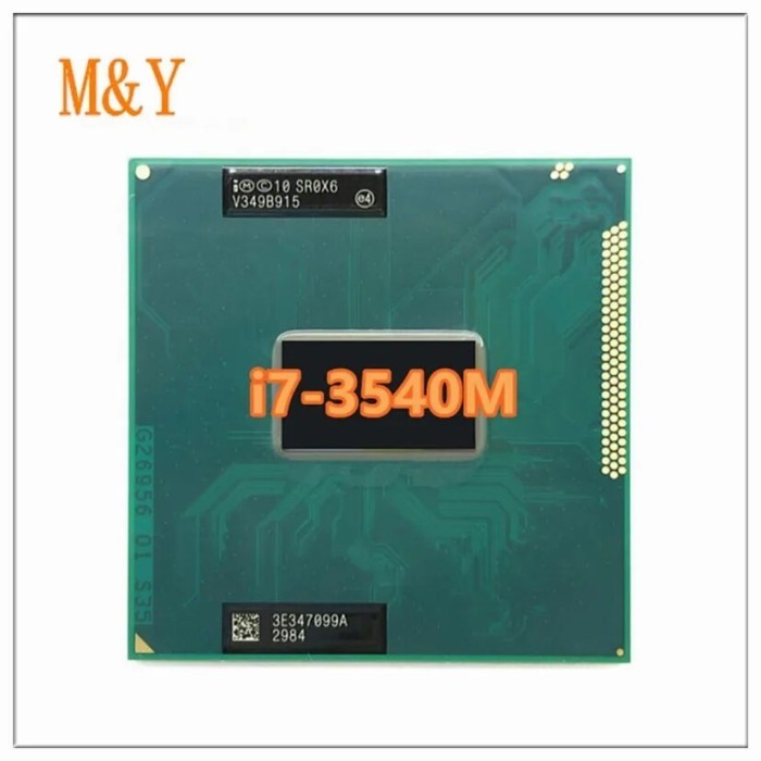I7-3540M SR0X6 i7 3540M 3.0GHz 4M Dual Core Laptop CPU PGA988 pin
